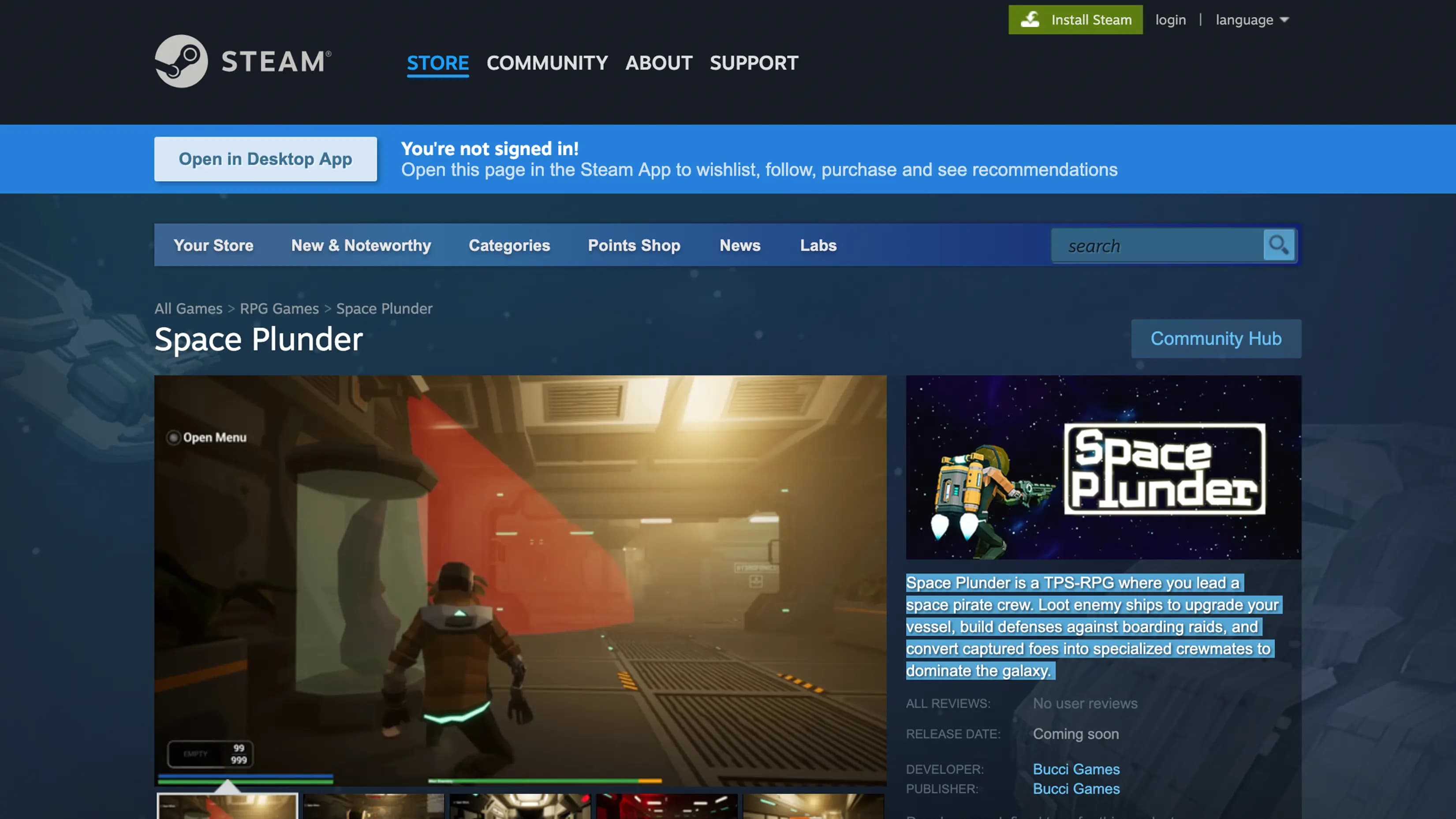 Store Page Live!